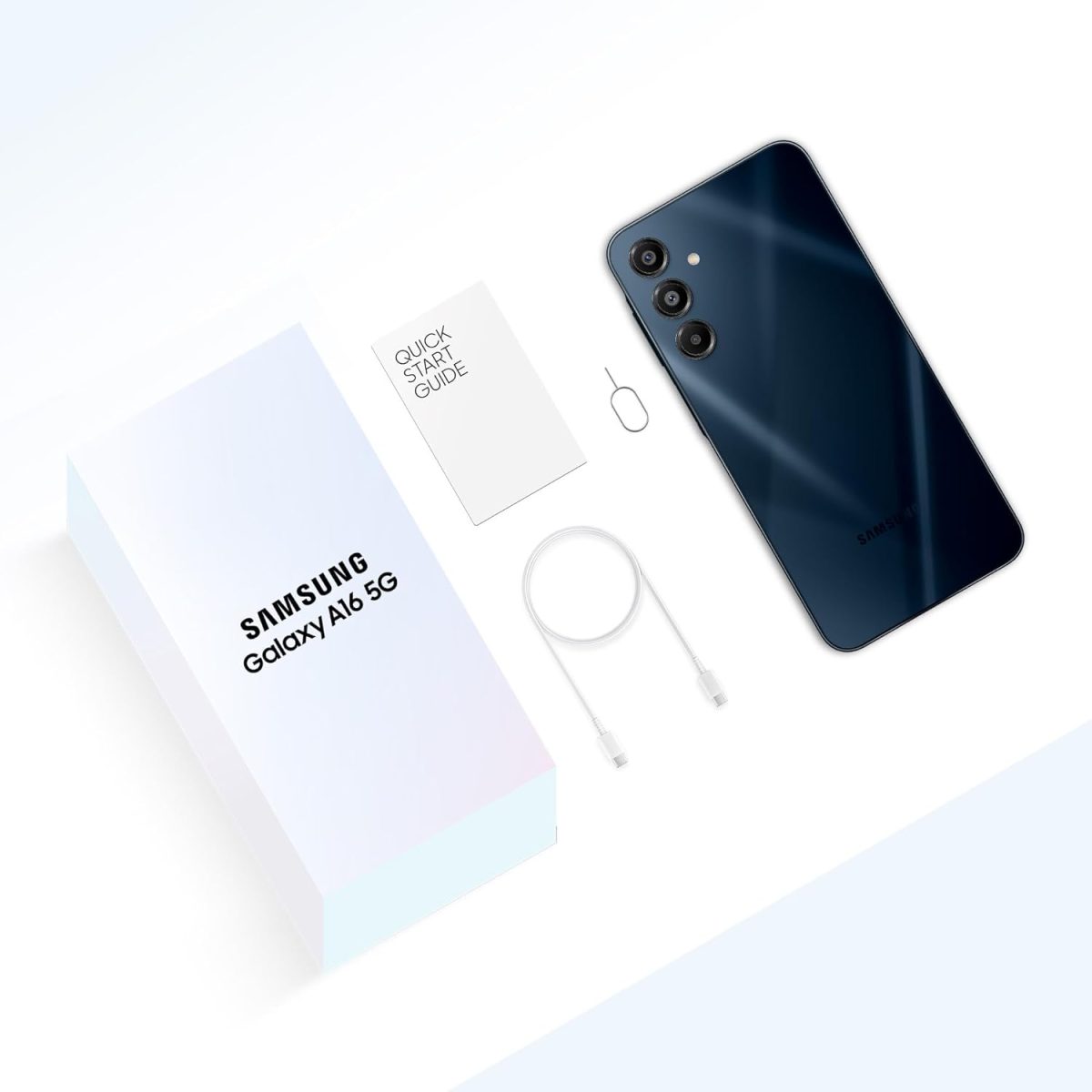 Samsung Galaxy A16 5G (Blue Black, 6GB RAM, 128GB Storage) | Super AMOLED | 50MP Triple Camera with Ultra Wide Lens | 6 OS & 6 Years Security Updates | IP54 | Tap & Pay | 5000mAh - Image 8