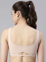 Enamor Low Impact Women's Cotton Everyday Sports Bra - All Day Comfort, Non Padded, Wirefree, High Coverage - SB06 - Image 6
