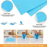 Shopfleet Cotton Cellulose Cleaning Sponge For Kitchen And Home, 20 X 16 X 0.5 Cm - Pack Of 10 Wipes (Multicolor), Cellulose - Image 5