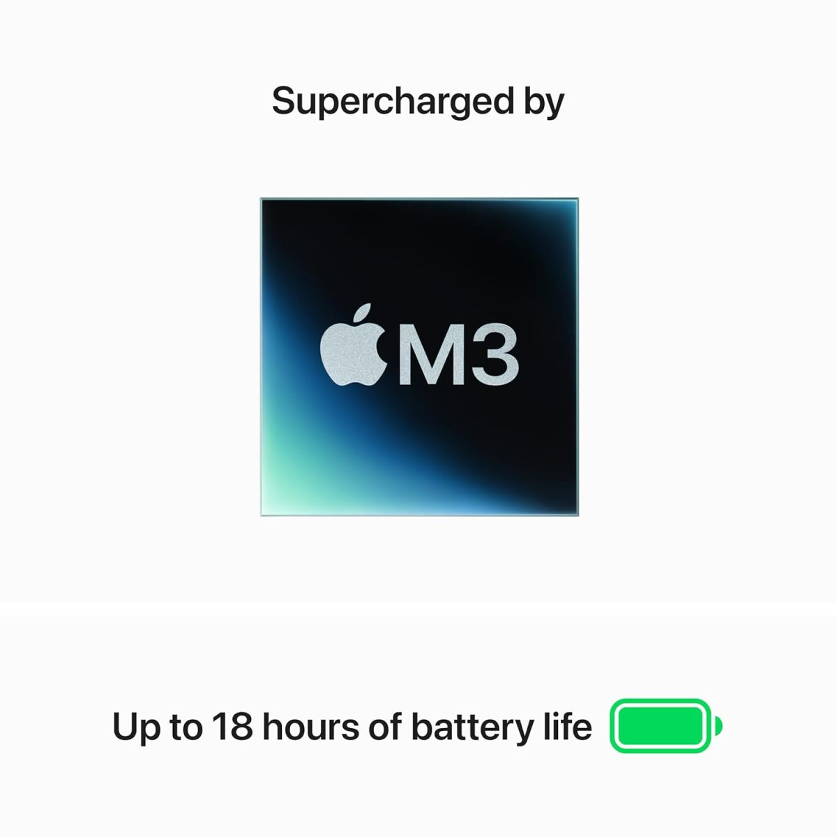 Apple 2024 MacBook Air 13″ Laptop with M3 chip: 34.46 cm (13.6″) Liquid Retina Display, 16GB Unified Memory, 512GB SSD Storage, Backlit Keyboard, 1080p FaceTime HD Camera, Touch ID- Starlight - Image 3