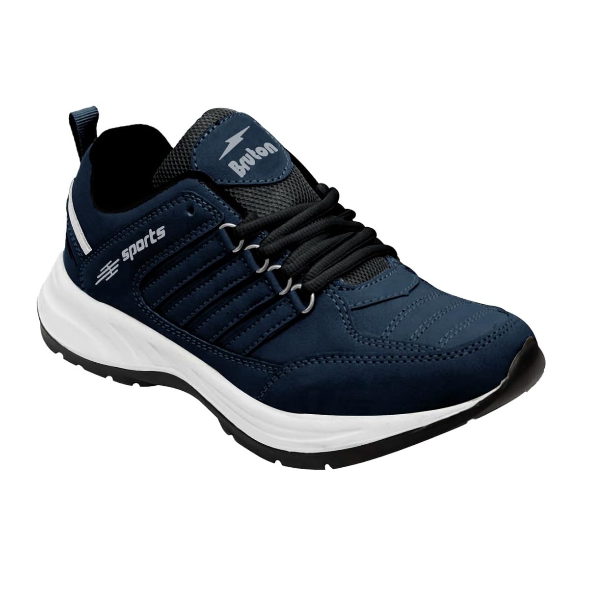 BRUTON EVA Lite Sport Shoes Running Shoes for Men- Blue - Image 5