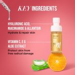 MyGlamm Set On You Setting Spray (60ml) | Long Lasting Makeup Fixer Spray for All Skin Types & Contains Hyaluronic Acid, Niacinamide & Aloe Extract - Image 5