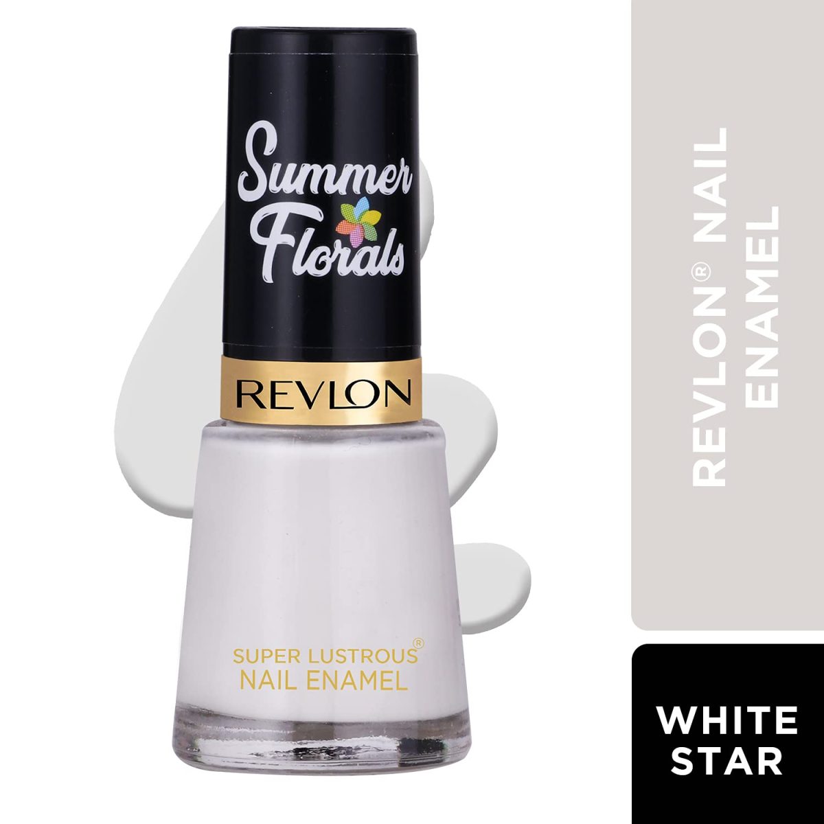Revlon Nail Enamel, White Star, 8ml - Image 2