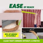Scotch-Brite No-Dust Broom, Long handle, Easy floor cleaning (Multi-use) - Image 4