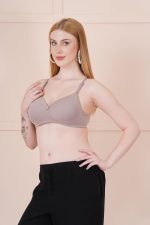 Celary Women's Bra Cotton Blend Lightly Padded|| Wirefree T-Shirt||Soft Pad for Daily use|| Every Day Use Bra || 2 Piece Combo - Image 3