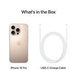 iPhone 16 Pro 256 GB: 5G Mobile Phone with Camera Control, 4K 120 fps Dolby Vision and a Huge Leap in Battery Life. Works with AirPods; Desert Titanium - Image 6