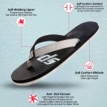 Sparx mens SFG 204 Greyblack Flip-Flop - 9 UK (SF0204GGYBK0009) - Image 4