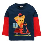 Kuchipoo Boys Regular Fit Cotton Blend T-Shirt Pack of 5 (KUC-TSHRT-121-1-2 Years, Multi-Colred) - Image 3