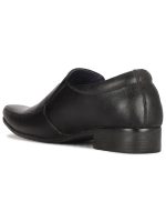 Bata Men BOSS-Demon Black Formal Shoes - Image 4