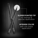 RENEE Pointy End Sketch Pen Smudge Proof Eyeliner - Matte Finish, Light Weight, Water Resistant, Long Stay Highly Pigmented with One Stroke Application Formula - Black - Image 4