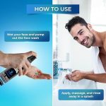 Muuchstac Ocean Face Wash for Men | Fight Acne & Pimples, Brighten Skin, Clears Dirt, Oil Control, Refreshing Feel - Multi-Action Formula (2x100 ml) - Image 3