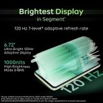 iQOO Z9x 5G (Tornado Green, 6GB RAM, 128GB Storage) | Snapdragon 6 Gen 1 with 560k+ AnTuTu Score | 6000mAh Battery with 7.99mm Slim Design | 44W FlashCharge - Image 4