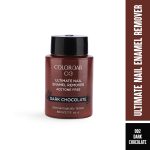 Colorbar Ultimate Nail Enamel Remover, Dark Chocolate, 80ml | Paraben Free | Enriched with Protein and Vitamin B5 | Infused with Olive Oil extracts | Strengthens and Moisturizes - Image 2