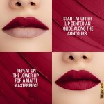 Lakme 9TO5 Primer + Matte Lip Color Burgundy Passion 3.6 g - Image 6