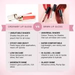 Brwn Glass Shine Lip Gloss - Stunning Shades for Indian Skin tones | High Shine, Lightweight, Non-sticky Moisturizing formula | Vitamin E & 4 Oils | Vegan, Cruelty Free | Full Size | 03 Dark Honey - Image 3