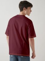 crazymonk Barcelona Printed Graphic Oversized T-Shirt - Multi Color - Image 2