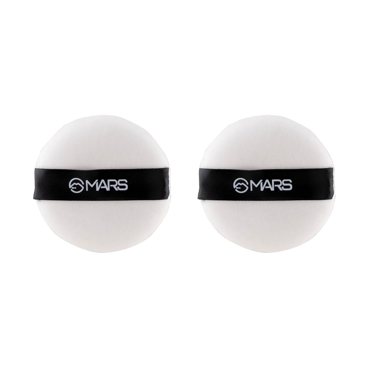 MARS Puffect Powder Puff with Strap | For Loose & Pressed Powder Application | Flawless Makeup Blend | Easy to Clean and Handle | Gentle on Skin | Pack of 2 - Image 2