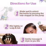 Mamaearth Rosemary Water Anti-Hair Fall Spray with 100% Pure Rosemary Water & Methi Dana | For Hair Growth | Stronger & Denser Hair | 24-H Frizz Control | Folligen ANALupe, Fision Aquashield | Shiny & Smooth Hair | 200 ml - Image 7