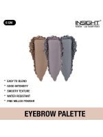 Insight Cosmetics Eyebrow Palette, 6 gm (Multicolor) - Image 2