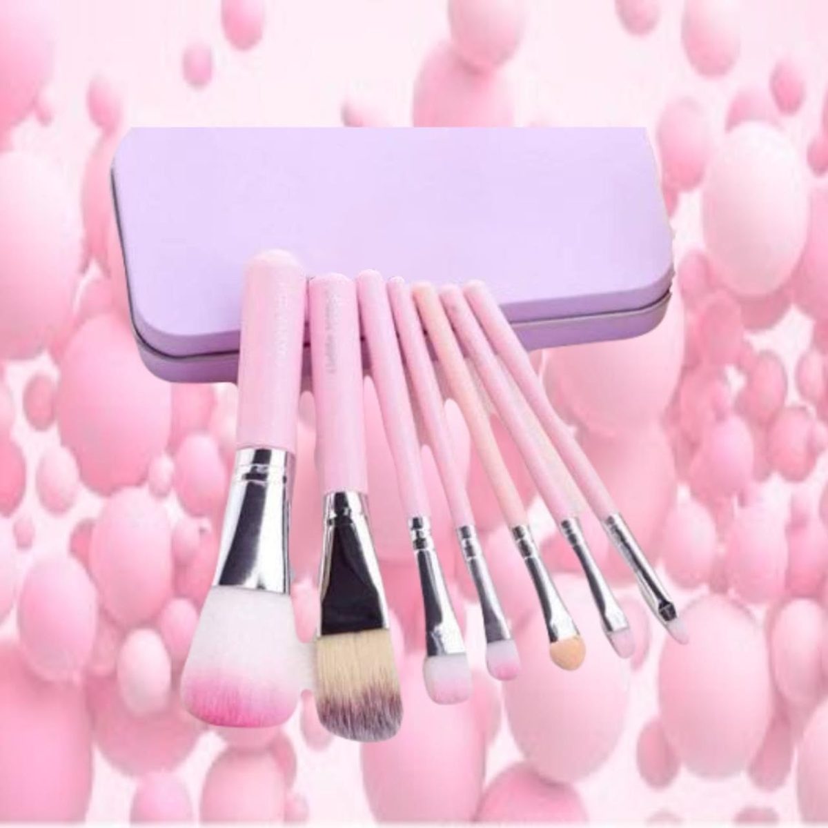 MKSL ® Beauty Eyeshadow Palette With Brush Set Combo Kit Of The Nude Eyeshadow (18 Shades In 1) Matte Eyeshadow Palette With 5 Pcs Eye Shadow, Face Makeup Brush Set, Multicolor - Image 2