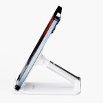 Ambrane Mobile Holding Tabletop Stand, 0-135 Perfect View, Height Adjustment, Wide Compatibility, Multipurpose, Anti-Skid Design (Twistand, White) - Image 2