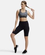 Jockey MW81 Women's Microfiber Elastane Stretch Slim Fit Shorts with Side Pockets and Stay Fresh Treatment - Image 6