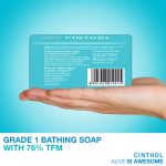 Cinthol Cool Soap, 100g (Pack of 5) | with Icy-cool Menthol | Soaps For Bath | Grade 1 Soap | For All Skin Types - Image 5