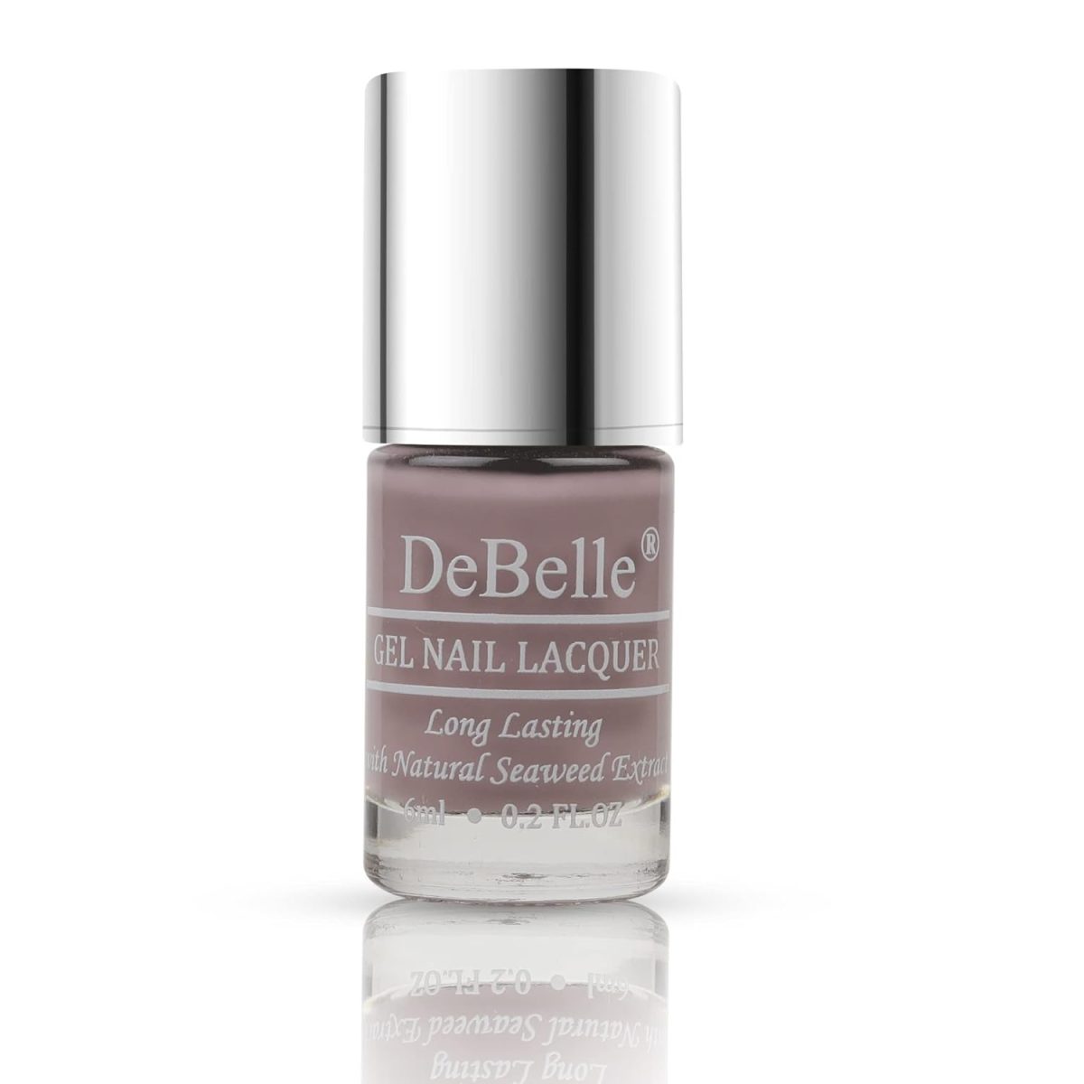 DeBelle Gel Nail Polish Natalie Rhapsody (Dark Taupe Nail Paint) | Non UV - Gel Finish | Seaweed Enriched Formula | Long Lasting Nail Paint | Cruelty & Toxic Free - 6 Ml - Image 3