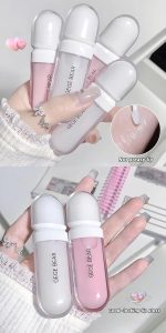 Gege Bear Clear and Moisturizing Lip Gloss - Hydrating Non-Sticky Lip Gloss for Soft & Plump Lips | High-Shine Transparent Gloss with Nourishing Formula | Lightweight Long-Lasting Lip oil & Lip Enhancer | Glossy Lip Tint for Women & Girls | Korean Beauty Lip Care for Smooth & Radiant Lips (#01 Light Pink, 6.5g) - Image 8
