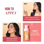 MyGlamm Set On You Setting Spray (60ml) | Long Lasting Makeup Fixer Spray for All Skin Types & Contains Hyaluronic Acid, Niacinamide & Aloe Extract - Image 7