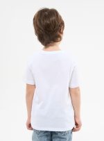 Double F Boy's Solid Regular Fit T-Shirt - Image 4