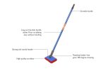 Gala - 151810 Scrubber with Long Handle (Multicolour) - Image 2