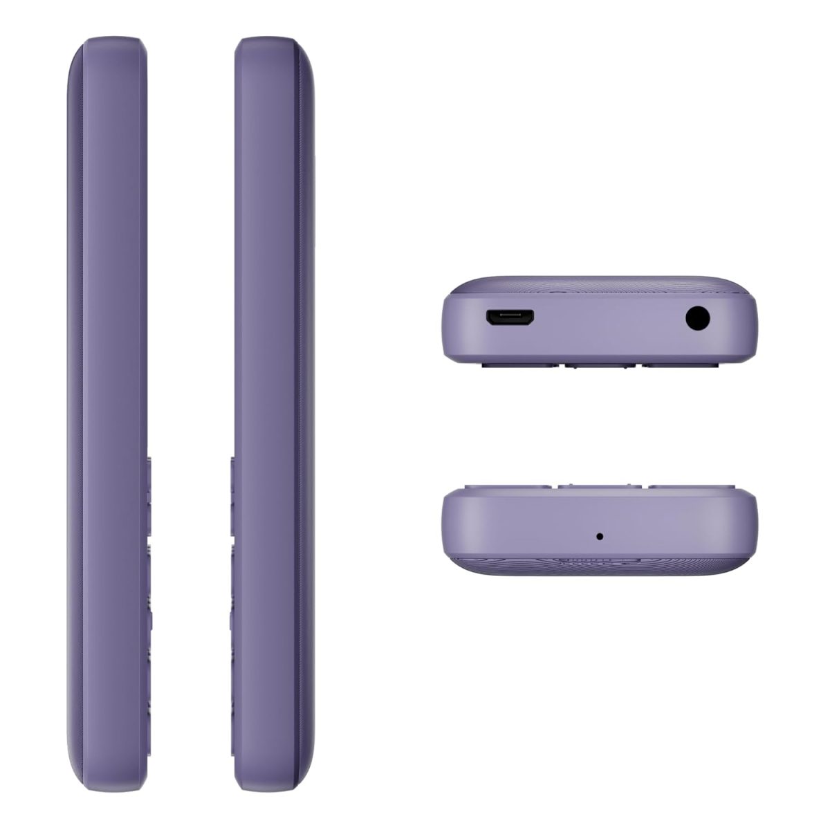 Nokia 130 Music | Built-in Powerful Loud Speaker with Music Player and Wireless FM Radio | Dedicated Music Buttons | Big 2.4” Display | 1 Month Standby Battery Life | Purple - Image 6