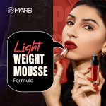 MARS Popstar Drying Liquid Mousse Lipstick for Women with Matte Finish | Lightweight and Non-Sticky Formula | Up to 12 Hour Long Lasting | Transferproof & Waterproof (6.0ml) (03-Chorus Girl) - Image 3