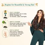 SESA Ayurvedic Hair Oil With Bhringraj & 17 Rare Herbs With Coconut Oil and 4 Nourishing Oil For Hair Growth Help Control Hair Fall with Easy Oil Applicator For Women and Men (200 ml) - Image 7