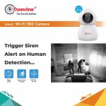 Trueview 2MP Smart CCTV Wi-fi Home Security Camera with Pan Tilt 360° View, 2 Way Talk, Cloud Monitor, Motion Detect, Supports SD Card Up to 256 GB, Night Vision, Alexa (2mp-Robot) - Image 6