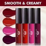 Liquid Matte Lip Stick, 8-Hour Long Stay, Long Lasting & Waterproof, Lipstick Combo (Red, Maroon, Pink, Purple – Pack Of 4) For Women - Image 5