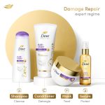 Dove Daily Shine 1-min Conditioner with Bio-Protein Care and Vitamin B6,C & E for dull hair, for upto 72 hours^ of effortlessly detangled and visibly radiant hair, 335 ml - Image 9