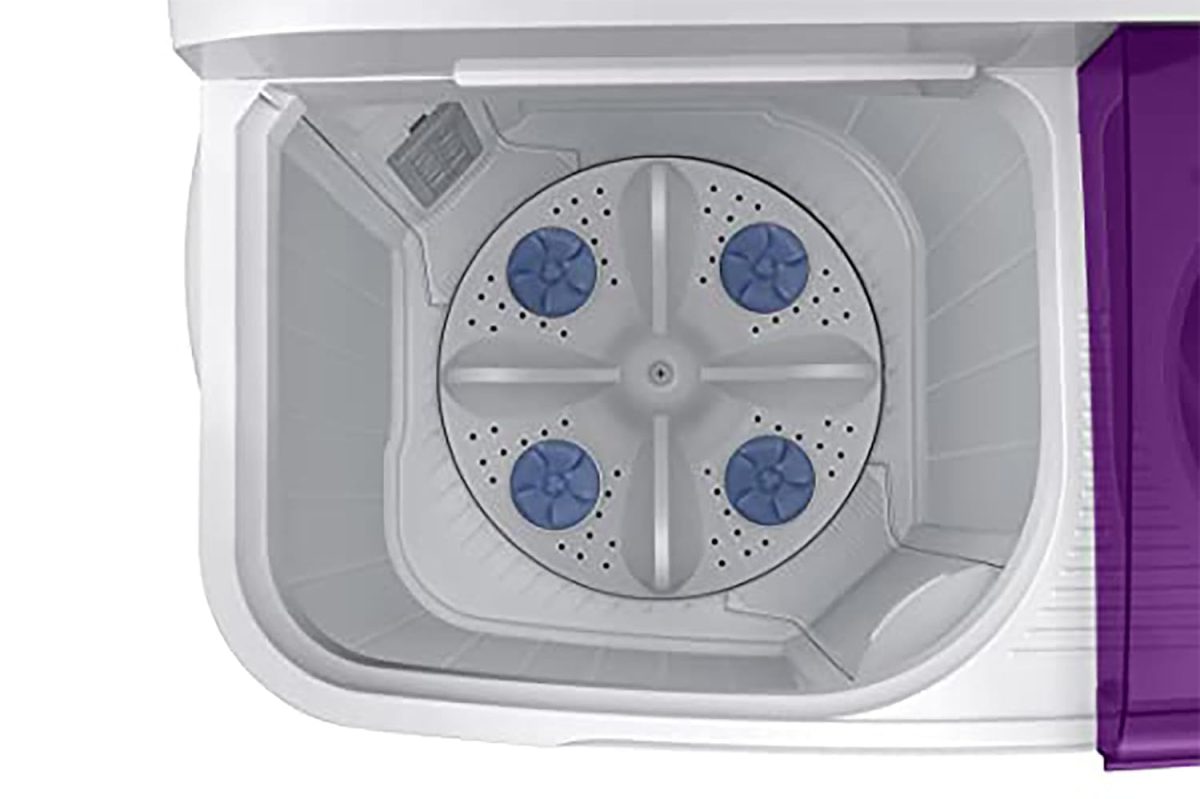Samsung 7 kg, 5 star, Semi-Automatic Washing Machine (WT70M3000UU/TL, Air Turbo Drying, LIGHT GRAY) - Image 8