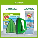 Scotch-Brite Double Sided Durable Plastic Toilet Brush with Nylon Bristles (Green, Pack Of 1) - Image 7