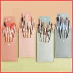 ETSAP 8 Pcs Brush Set With Pouch, Makeup Brushes Premium Synthetic Kabuki Foundation, Concealers, Eye Shadows Professional Blush, Face Powder, Highlighter, Contour, Blending Eyeliner (MULTICOLOUR) - Image 3