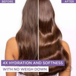 L'Oreal Paris Hyaluron Moisture Hydra Filling Leave-in Night Cream, Powered by Hyaluronic Acid, For Dry & Dehydrated Hair, Volume-180ml, Makes hair frizz-free, bouncy and hydrated for up to 72HR - Image 5