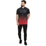 Campus Sutra Men's Polyester Comfort Fit Polo Activewear T-Shirt for Casual Wear | Spread Collar | Short Sleeve | Half-Button Closure | Jersey T-Shirt Crafted with for Everyday Wear - Image 5