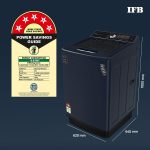IFB 10 Kg 5 Star AI Powered Fully Automatic Top Load Washing Machine (TL S4RBS 10.0 Kg Aqua, Sparkle Silver, 2X Power Steam, 4 Years Comprehensive Warranty) - Image 12