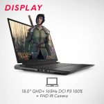 Dell [SmartChoice] Alienware m18 R1 Gaming Laptop, Intel Core i9-13900HX /32GB /1TB SSD/NVIDIA RTX 4080 12GB GDDR6 /18.0"(45.72cm) QHD 165Hz /15 Month McAfee/Backlit KB with per-Key AlienFX /3.86kg - Image 2