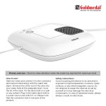 Goldmedal Liquid Water Alarm Bell - White (Pack of 1) | with Indiactor & Flashing LED Light - Image 3