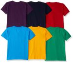 T2F Boy's Plain Regular fit T-Shirt (Pack of 6) - Image 2
