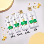 Pantene Advanced Hairfall Solution, Silky Smooth Care Shampoo, Pack of 1, 1000ML, Green - Image 8