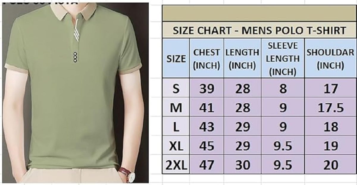 Lymio Polo T Shirt for Men || Men Casual T-Shirt || Available in Combo Packs (Polo-55-58) - Image 5