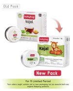 Babyhug 100% Natural Kajal - 8 g | Rich in USDA Certified Organic Ingredients such as Castor Oil, Coconut Oil, Rosehip Oil, Sweet Almond Oil & Bees Wax - Image 3